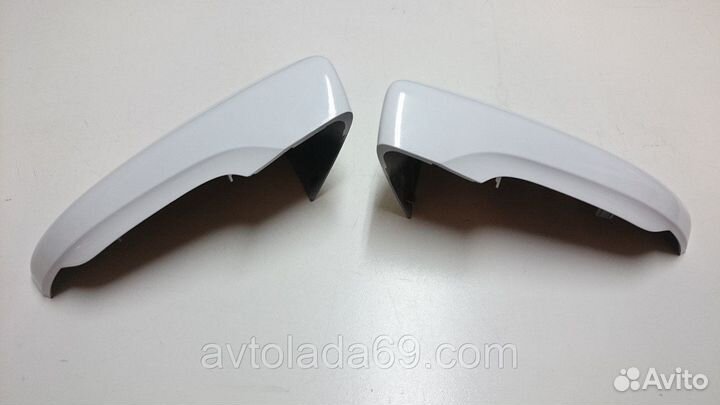 Накладки зеркал в стиле Гранта Фл Белые Новые
