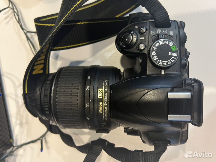 Зеркальный фотоаппарат nikon d3100