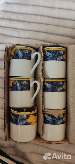 Сервиз кофейный керамика