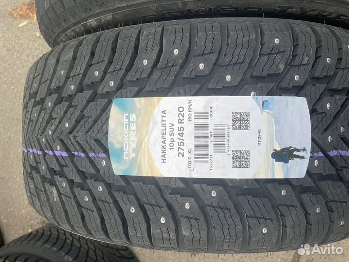 Nokian Tyres Hakkapeliitta 10p SUV 305/40 R20 и 275/45 R20 112T