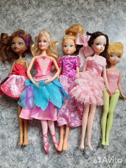 Куклы: монстр хай; барби; винкс и т.п