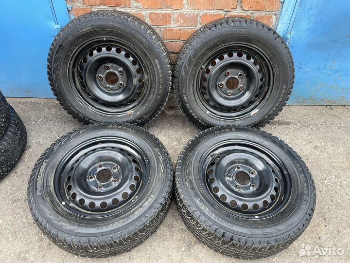 Зимние колеса R15, 5:114.3, Цо 67.1, 195/65/15