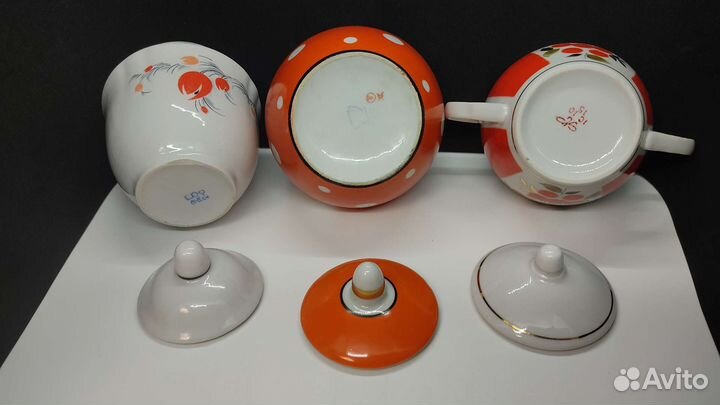 Сахарница посуда фарфор СССР