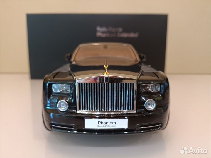 Rolls-Royce Phantom Vll (03-12) Черный 1:18