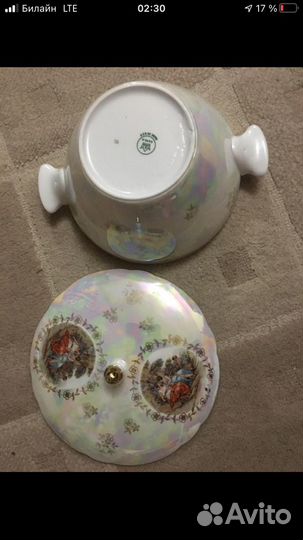 Супница Фарфор гдр Мадонна 1,6л