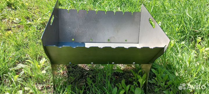 Мангал разборный стальной 2 мм