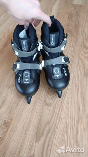 Коньки ледовые раздвижные детские 26-28 размер