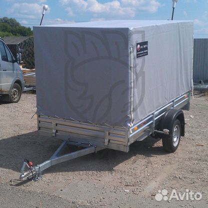 Автоприцеп 03.022 с тентом 150 см. для перевозок