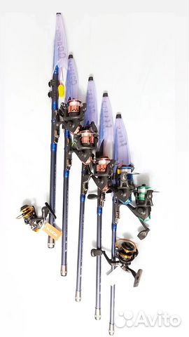 Удочка в сборе на горную рыбалку