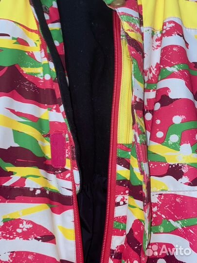 Зимний комбинезон для девочки 128