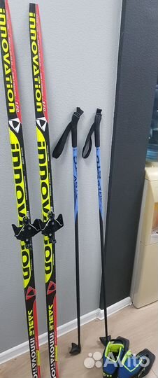 Лыжи детские 170 см. 36 размер