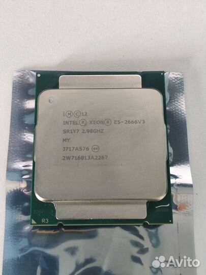 Процессор Intel xeon e5 2666 v3