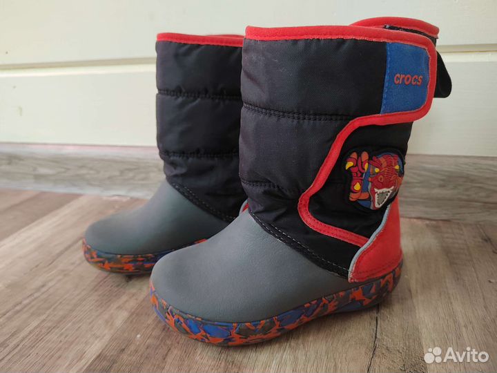 Crocs сапоги детские