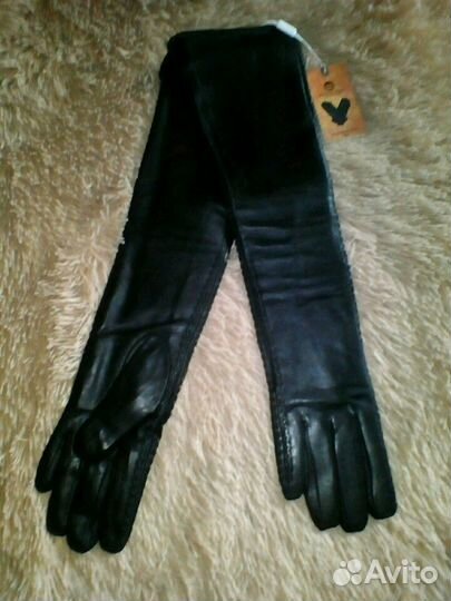 Перчатки кожа натуральная размер 6-1/2 новые