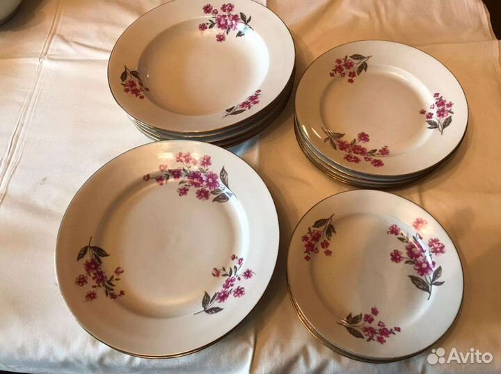 Винтажный Столовый Сервиз