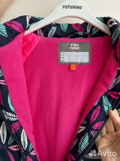 Зимний комбинезон для девочки 116 fun time