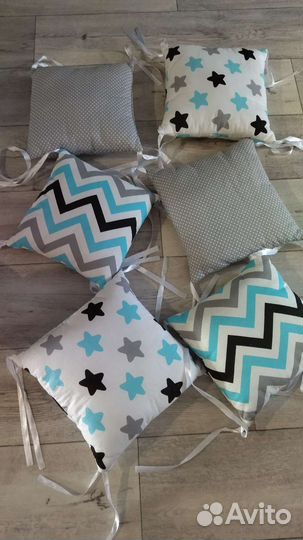 Бортики в детскую кроватку