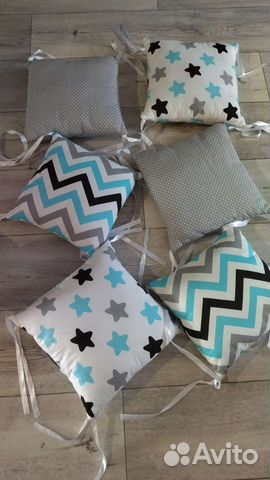 Бортики в детскую кроватку