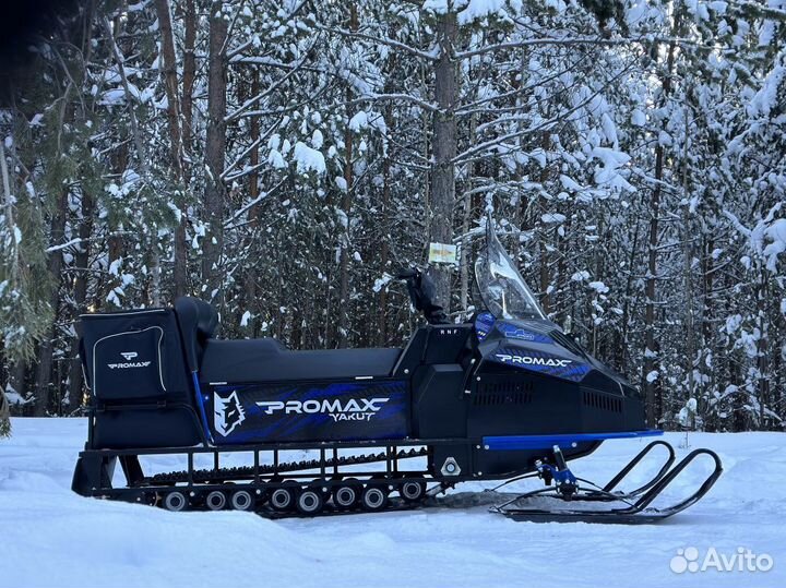 Снегоход promax yakut 500 2.0 4T 19 black/blue