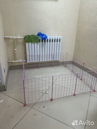 Вольер для щенков, маленьких собак и кошек