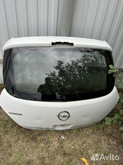 Крышка багажника opel corsa 3D