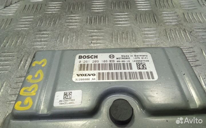 Блок управления двигателем Volvo V70