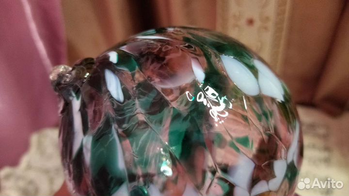 Антиквариат. Шар на ёлку. Стекло. Германия