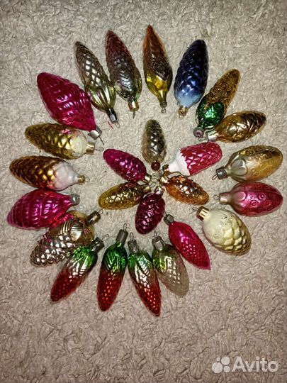 Ёлочные игрушки СССР