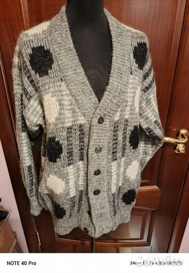 Кардиган мужской 50р. Мохер