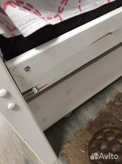 Детская кровать двухъярусная