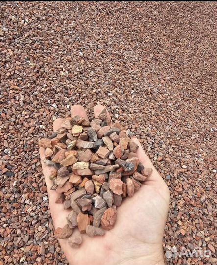 Щебень отсев вторичка бутовый камень