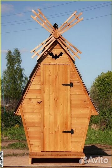 Дачный туалет с установкой DRE447