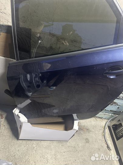Дверь задняя левая polo sedan