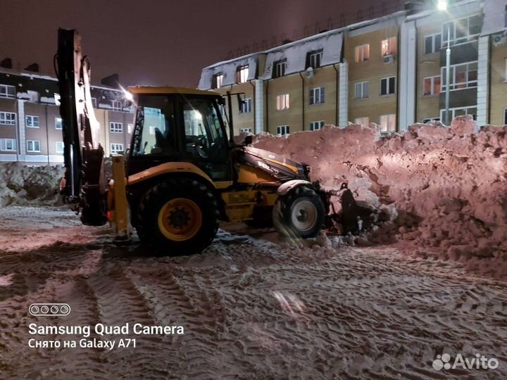 Услуги экскаватор погрузчик
