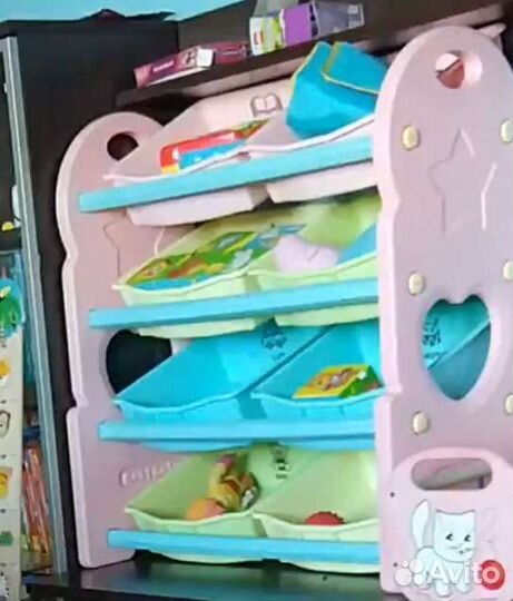 Комод пластиковый для игрушек