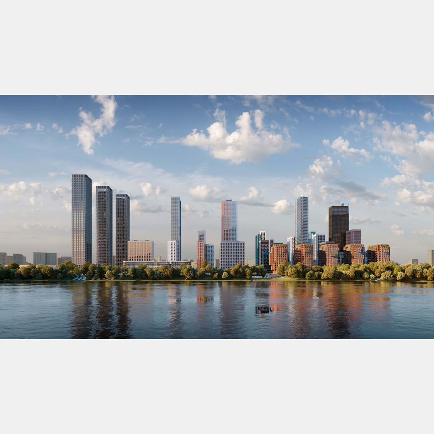 2-к. квартира, 67,9 м², 2/15 эт.