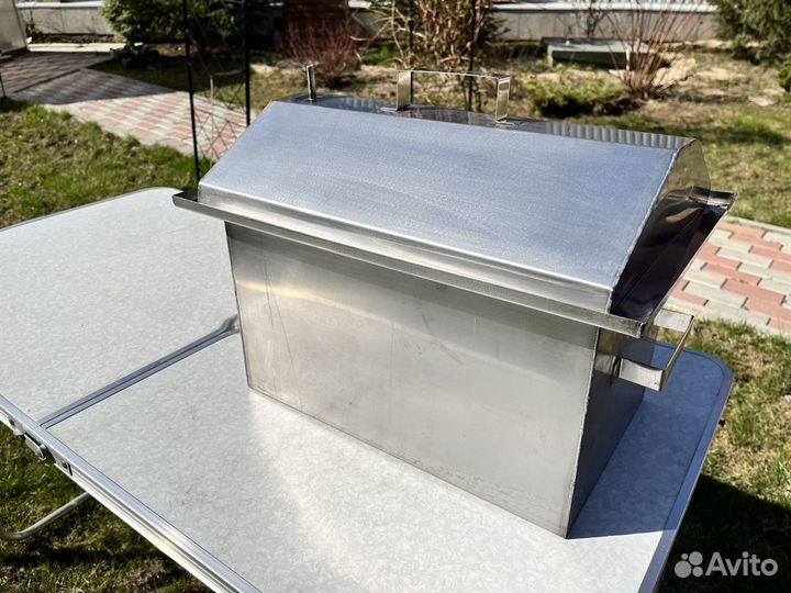 Коптильня на 1 мм с гидрозатвором