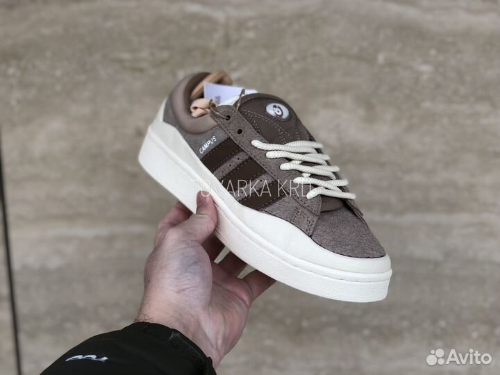 Кроссовки Adidas Campus Bad Bunny Chalky Brown