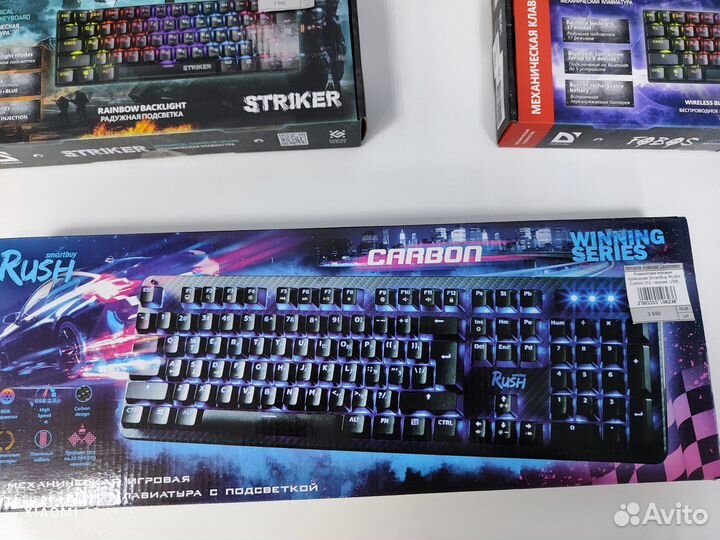 Механические клавиатуры (новые в упаковке)