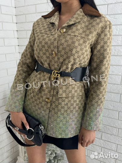 Жакет gucci со стразами