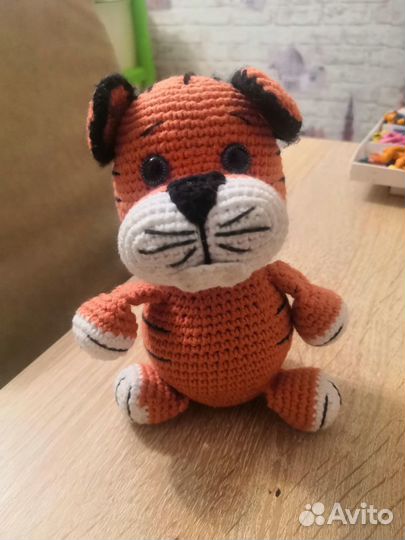 Вязаные игрушки ручной работы