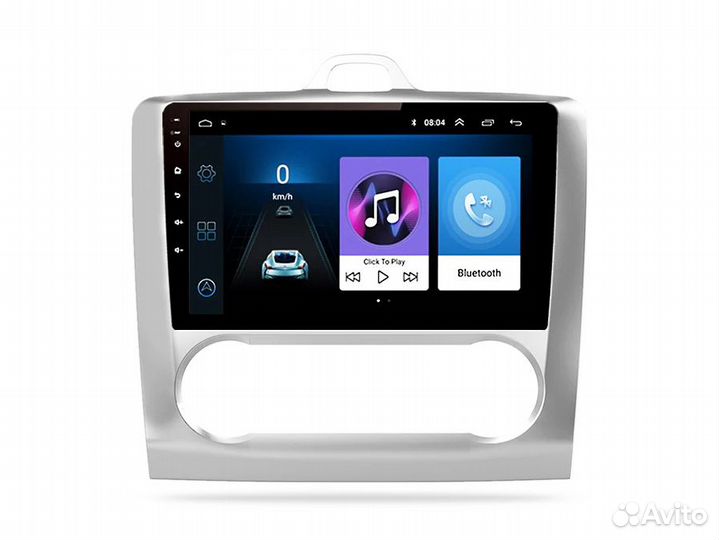 Магнитола Ford Focus 2 (с климатом) Android