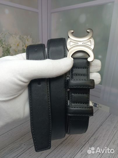 Ремень Женская Celine Люкс Натуральная кожа