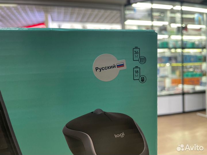 Клавиатура и мышь Logitech Wireless Combo MK270