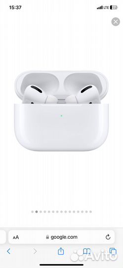 Наушники Apple AirPods Pro Magsafe белый