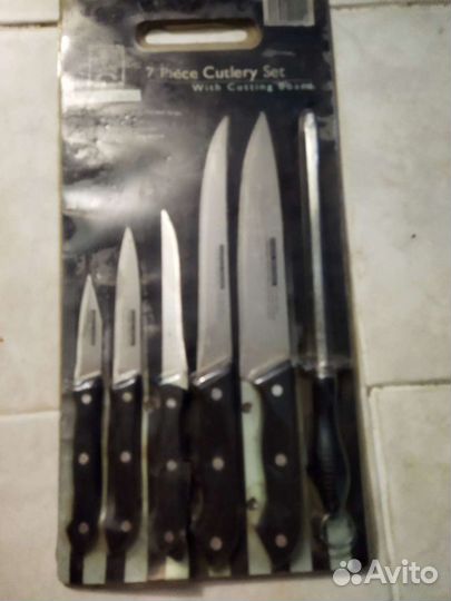 Кухонные ножи новые набор