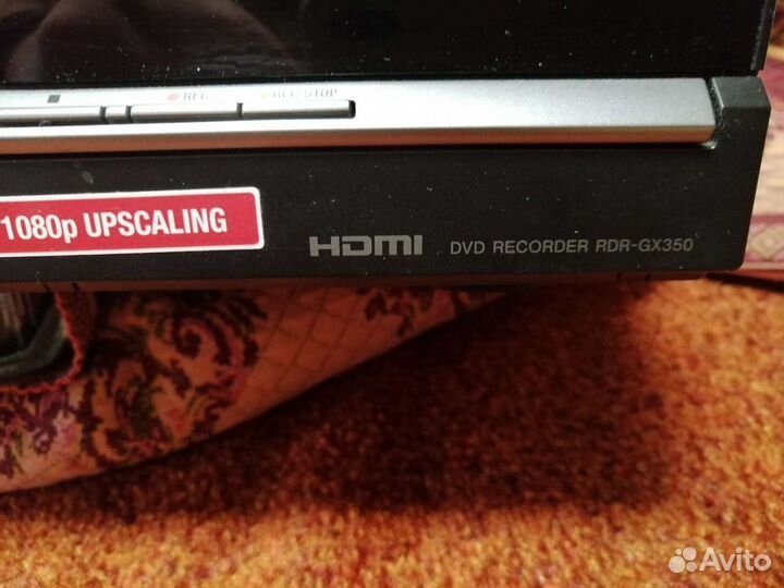 Dvd Recorder Sony RDR-GX350