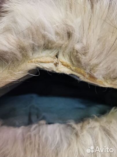 Шапка женская песец на поделки, торг