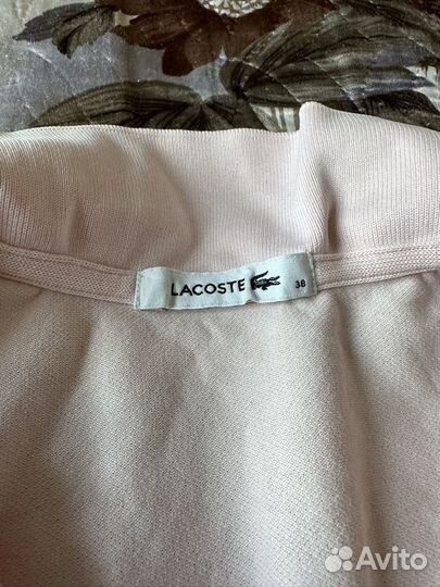 Lacoste polo женские