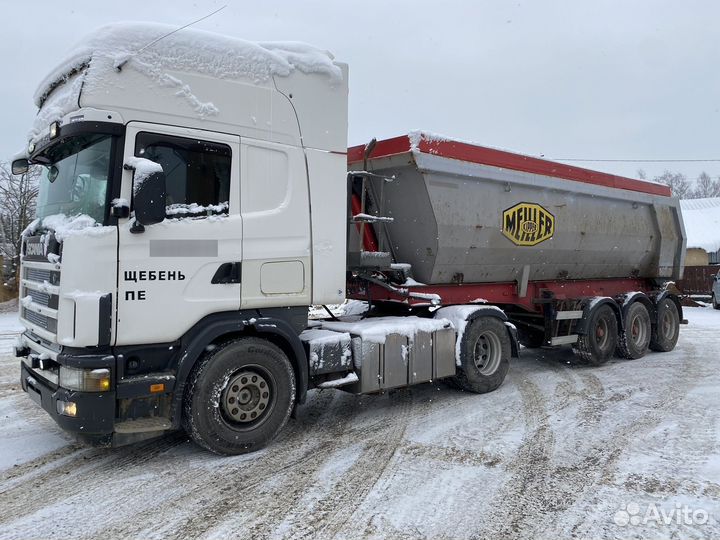 Scania 124L с полуприцепом, 2012